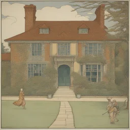 a house by Walter Crane