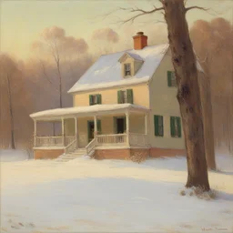 a house by Walter Launt Palmer