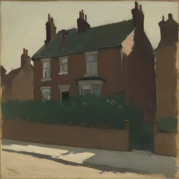 a house by Walter Sickert