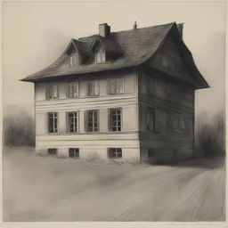 a house by Wilhelm Lehmbruck