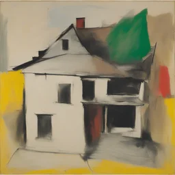 a house by Willem de Kooning