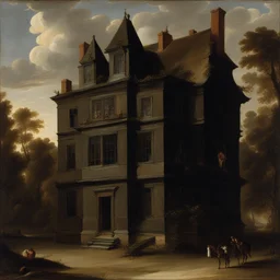 a house by Willem van Aelst