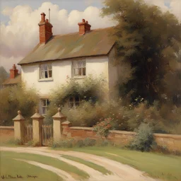 a house by William Kay Blacklock