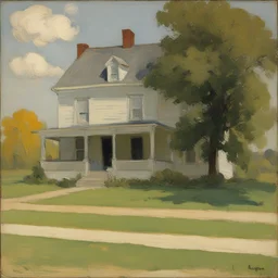 a house by William Langson Lathrop