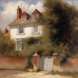 a house by William Logsdail