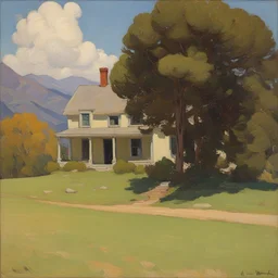 a house by William Wendt