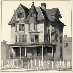 a house by Winsor McCay