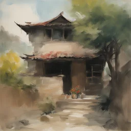 a house by Xiaofei Yue