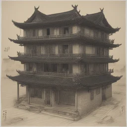 a house by Xu Bing