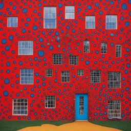 a house by Yayoi Kusama