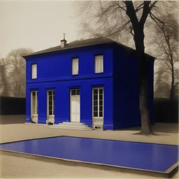 a house by Yves Klein
