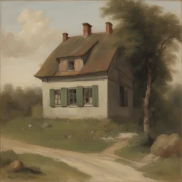 a house by Zacharias Martin Aagaard