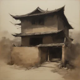 a house by Zeng Chuangxing