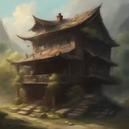 a house by Zhelong Xu