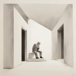 a character by Álvaro Siza