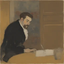 a character by Édouard Vuillard