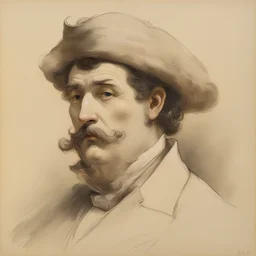 a character by Émile Gallé