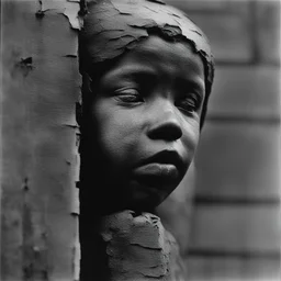 a character by Aaron Siskind