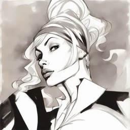 a character by Adam Hughes