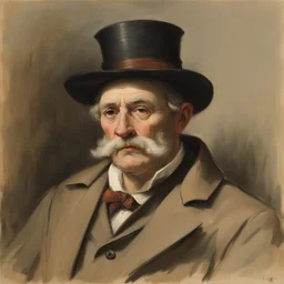 a character by Adolf Hirémy-Hirschl