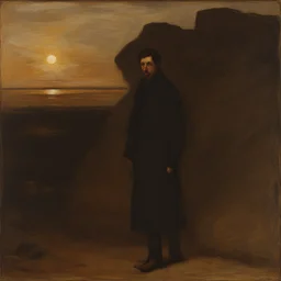 a character by Albert Pinkham Ryder