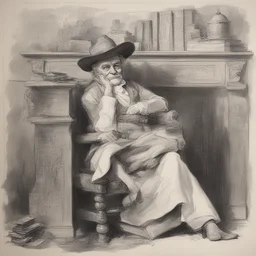 a character by Albert Robida