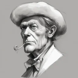 a character by Alberto Sughi