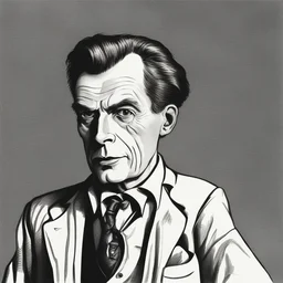 a character by Aldous Huxley