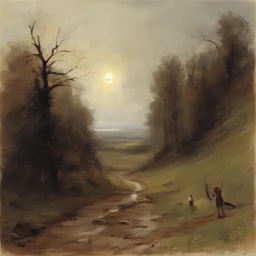 a character by Aleksey Savrasov