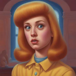 a character by Alex Gross