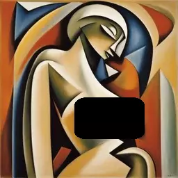 a character by Alexander Archipenko