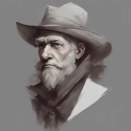a character by Alexander Kanoldt