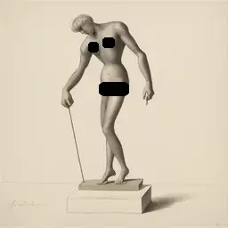 a character by Alexander Milne Calder