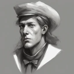 a character by Alexandre Jacovleff