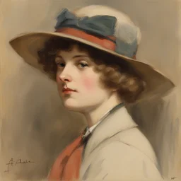 a character by Alfred Heber Hutty
