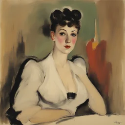 a character by Alfred Henry Maurer