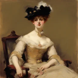 a character by Alfred Stevens