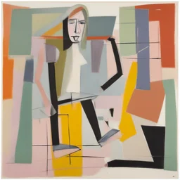 a character by Amy Sillman