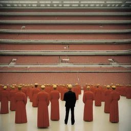 a character by Andreas Gursky