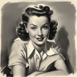 a character by Andrew Loomis