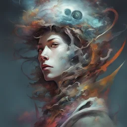 a character by Android Jones