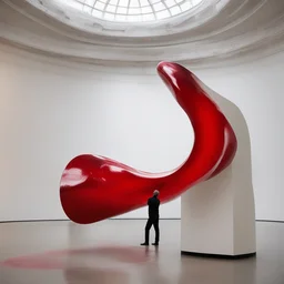 a character by Anish Kapoor