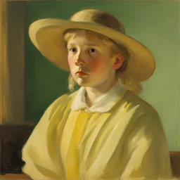 a character by Anna Ancher