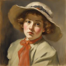 a character by Anton Otto Fischer