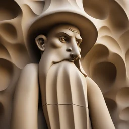 a character by Antoni Gaudi