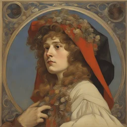a character by Apollinary Vasnetsov