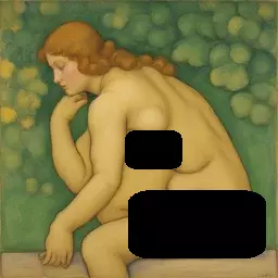 a character by Aristide Maillol