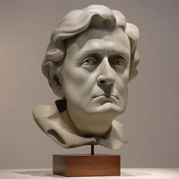 a character by Arnoldo Pomodoro