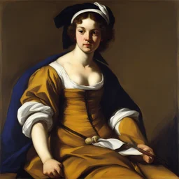 a character by Artemisia Gentileschi