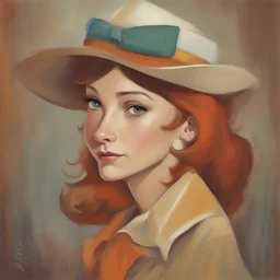 a character by Arthur Hughes